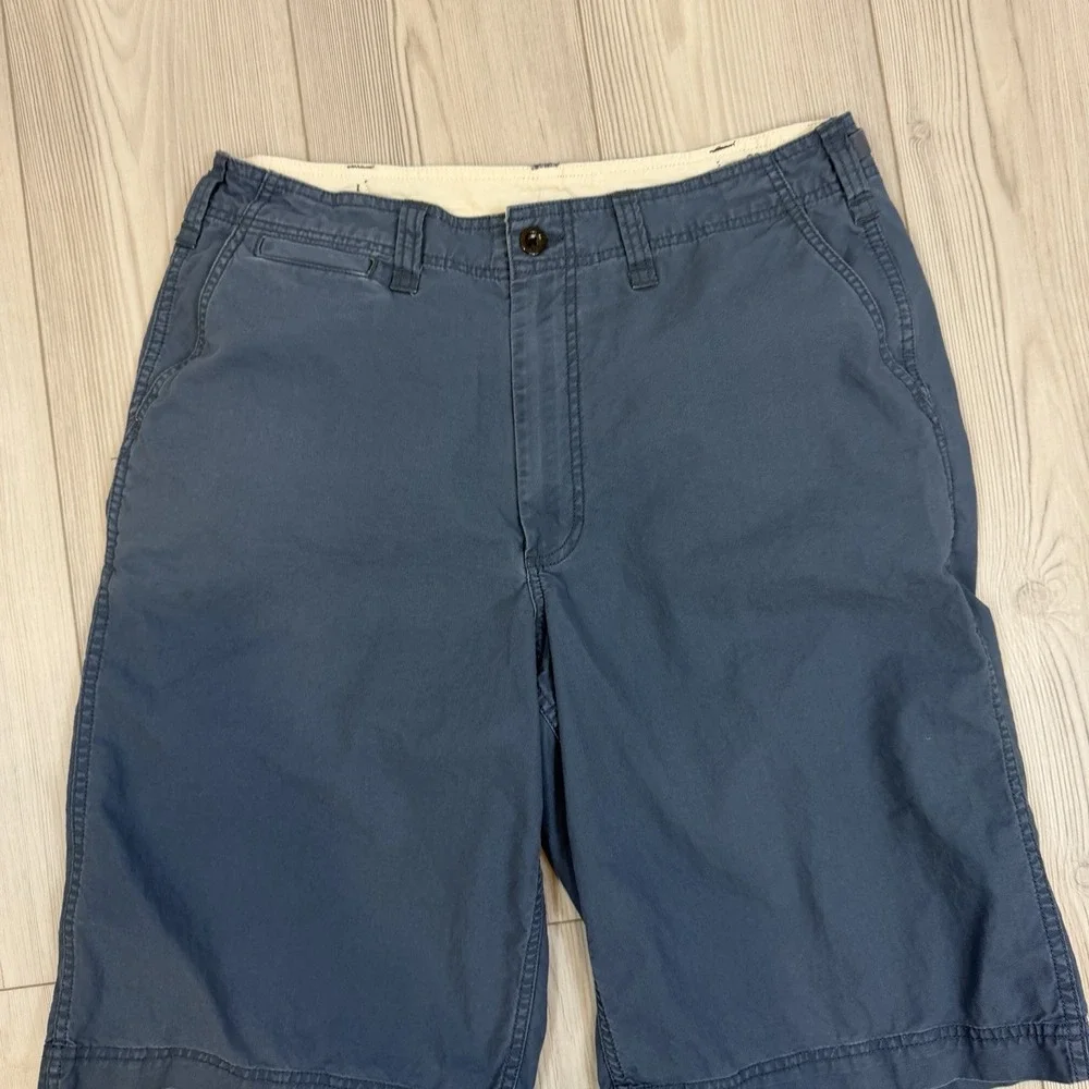 Polo Ralph Lauren Size 34 Blue Cargo Chino‎ Cotton Shorts